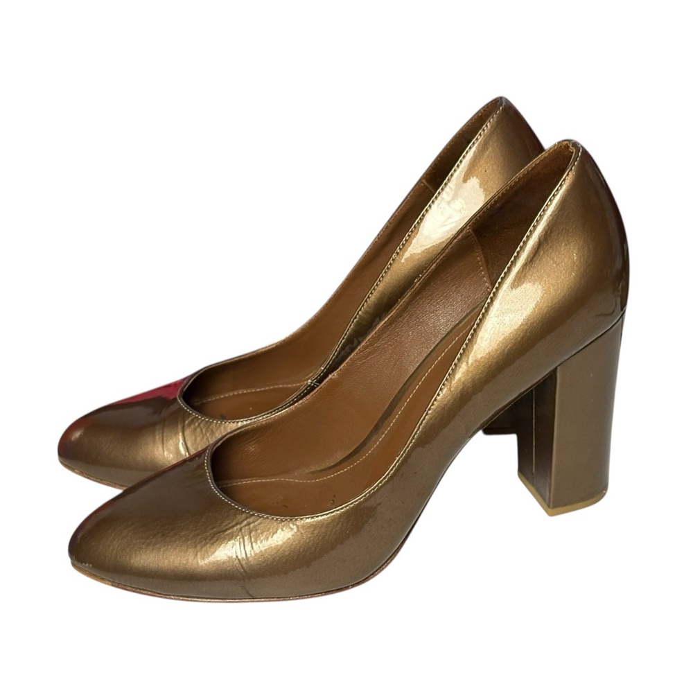 Donald J. Pliner Metallic Gold Heels Ladies 10M